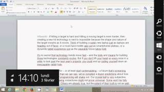 Windows 8.1 How to copy paste web text into microsoft word