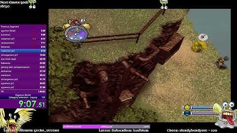 My New PB!! Digimon World - Speedrun - Legacy