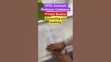 Concise booklets for HPSC Assistant Professor Commerce. Call now. #hpsc #hpscassistantprofessor