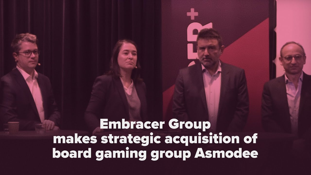 embracer group 2022 Embracer Group intends to make a strategic acquisition of leading board gaming group Asmodee