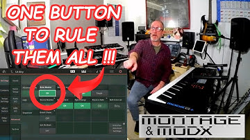 HOW to control EVERYTHING with your Yamaha MODX or MONTAGE using ZONE MASTER !