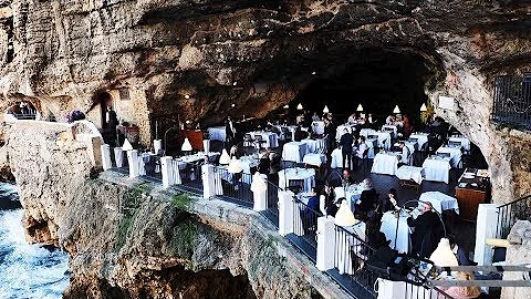 Cave Restaurant in Polignano a Mare, Puglia Italy ...