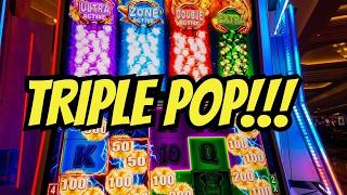 TRIPLE POPPING JACKPOTS on Bau Zhu Zhao FuN at the Borgata! #slots #casinos #jackpot #slotmachine