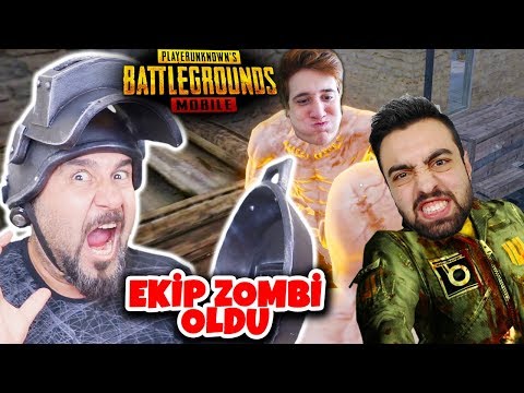 PUBG MOBİLE TÜM EKİP ZOMBİ OLDUK!-KLİPTEN GÖRÜNTÜLER! |  ZOMBİLER VS MUHAFIZLAR