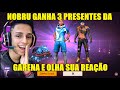 Nobru Ganha Novo Personagem e 3 Presentes Da Garena e Olha Sua Reação Não Acreditou !