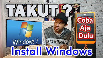 MUDAH - Cara Install Ulang Windows 7 dengan Flashdisk