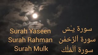 Surah Yasin | Surah Rahman | Surah Mulk With Urdu Translation