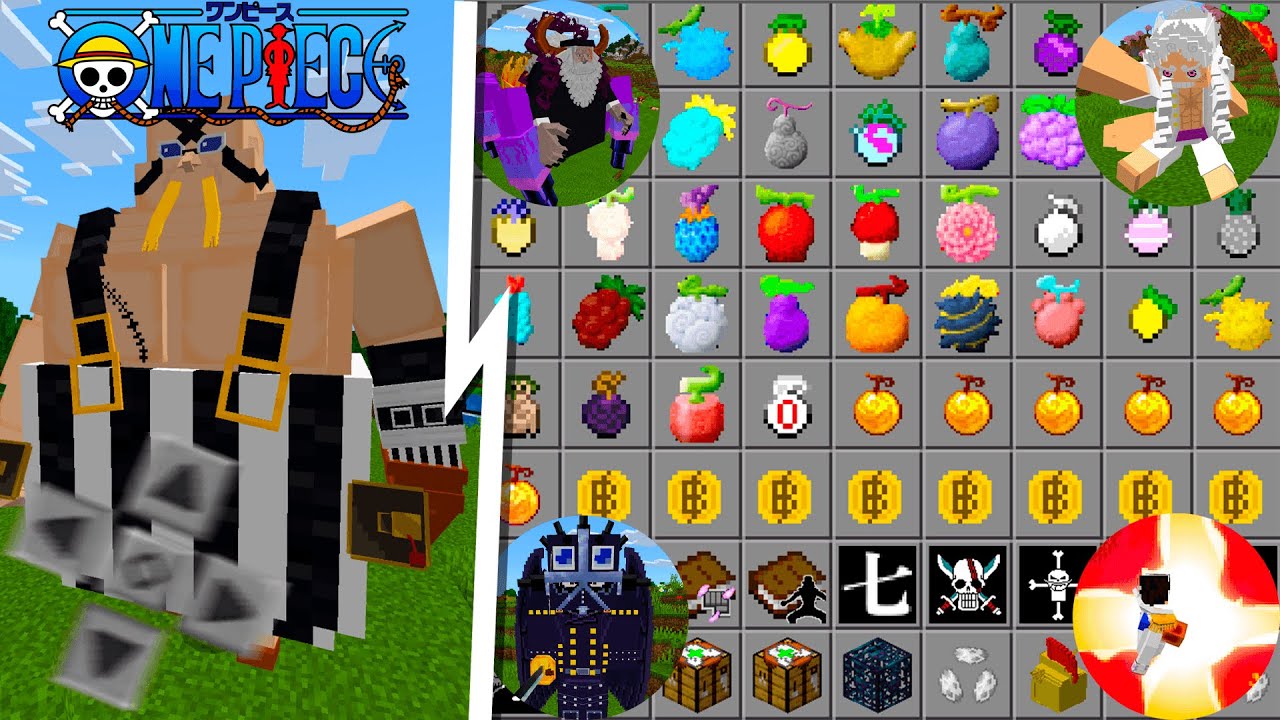 UPDATED! THE BEST ONE PIECE ADDON MODIFIED WING v72 FOR MINECRAFT