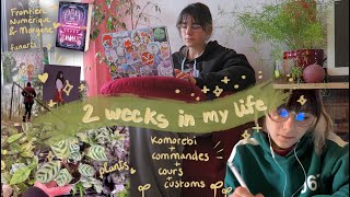 2 weeks in my (real) life 🍵📕 Komorebi, les cours, les commandes