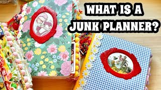 What Is A Junk Planner? / How I Use My Junk Journal Planner / Get Organized 2024 / Planner Tour