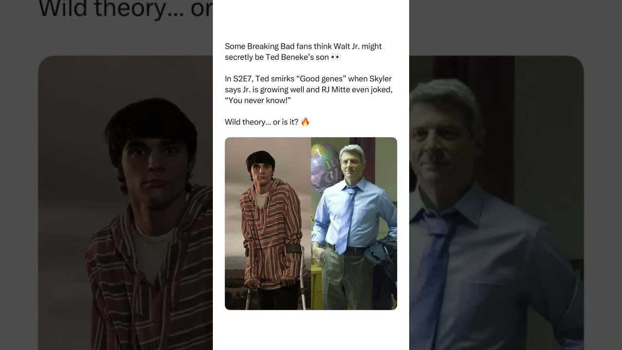 Walter Jr Is Ted Beneke’s Son?