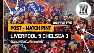 Gareth roberts is joined by craig hannan and paul cope immediate
post-match reaction to liverpool smashing chelsea lifting the league
title check out the...