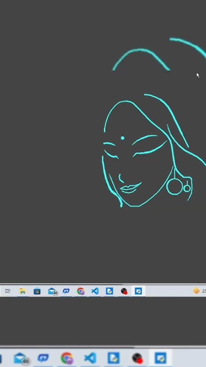 Draw Radha Krishna with python programming __04 - YouTube