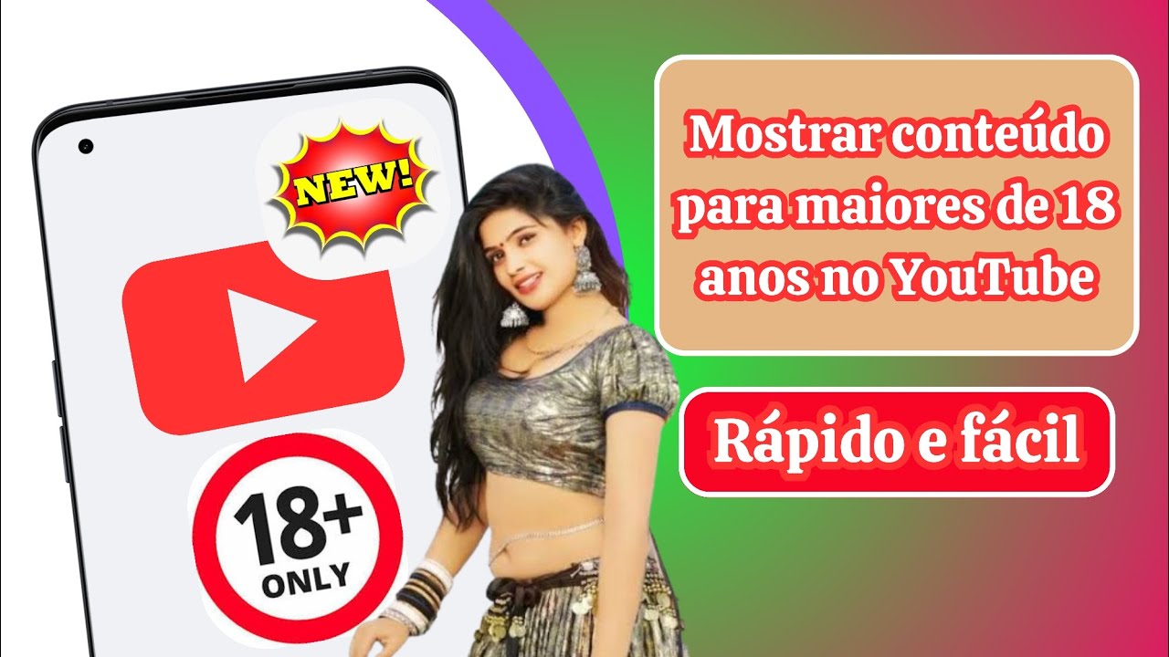 Como exibir conteúdo para maiores de 18 anos no YouTube || Habilitar