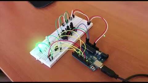Arduino color mixer project