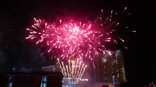 Singapore Fireworks At National Day 2017 6