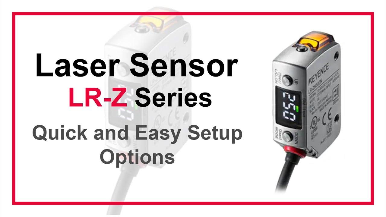 Laser Sensors KEYENCE LR-Z Series | Photoelectric Sensor | Quick and