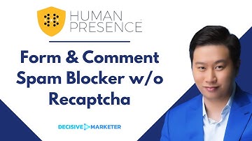 HumanPresence Comment Spam Blocker WordPress Plugin Review - Scan for Human Behaviour, No Recaptcha!