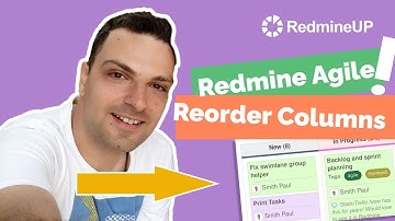 How to reorder the Agile board columns in Redmine?