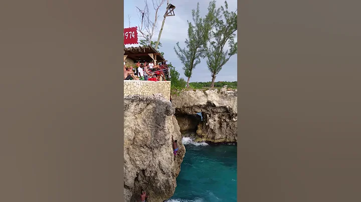 Antriece Hart Negril Jamaica Jump