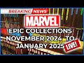 Breaking news marvel epic collections november 2024 to january 2025  classic  modern epics