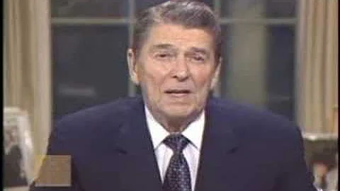 President Ronald Reagan - Address on Iran-Contra - DayDayNews