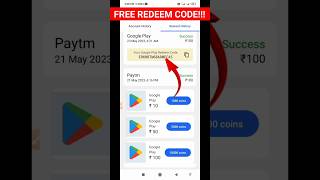 ₹100 Free !!! Google Play Redeem code App in Tamil | Unlimited gift cards #shorts screenshot 2