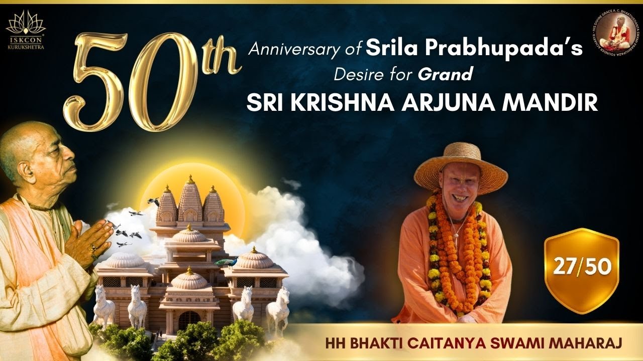 27/50 – HH Bhakti Chaitanya Swami Maharaj |  Awakening Bhakti from the Heart