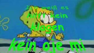 Video thumbnail of "Spongebob Schwammkopf - Als ich meine Hose zerissen hab (Lyrics)"