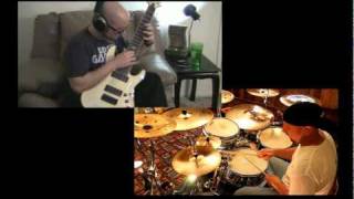 8 String Guitar Tapping - La Jolla And Drum Collab