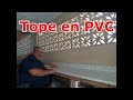 Como Hacer Un Gabinete de Piso en Modulos Paso a Paso  Parte 6 (Tope en PVC)