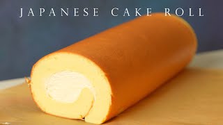 Japanese original Cake Roll┃super soft, no cracking, no peeling Swiss roll