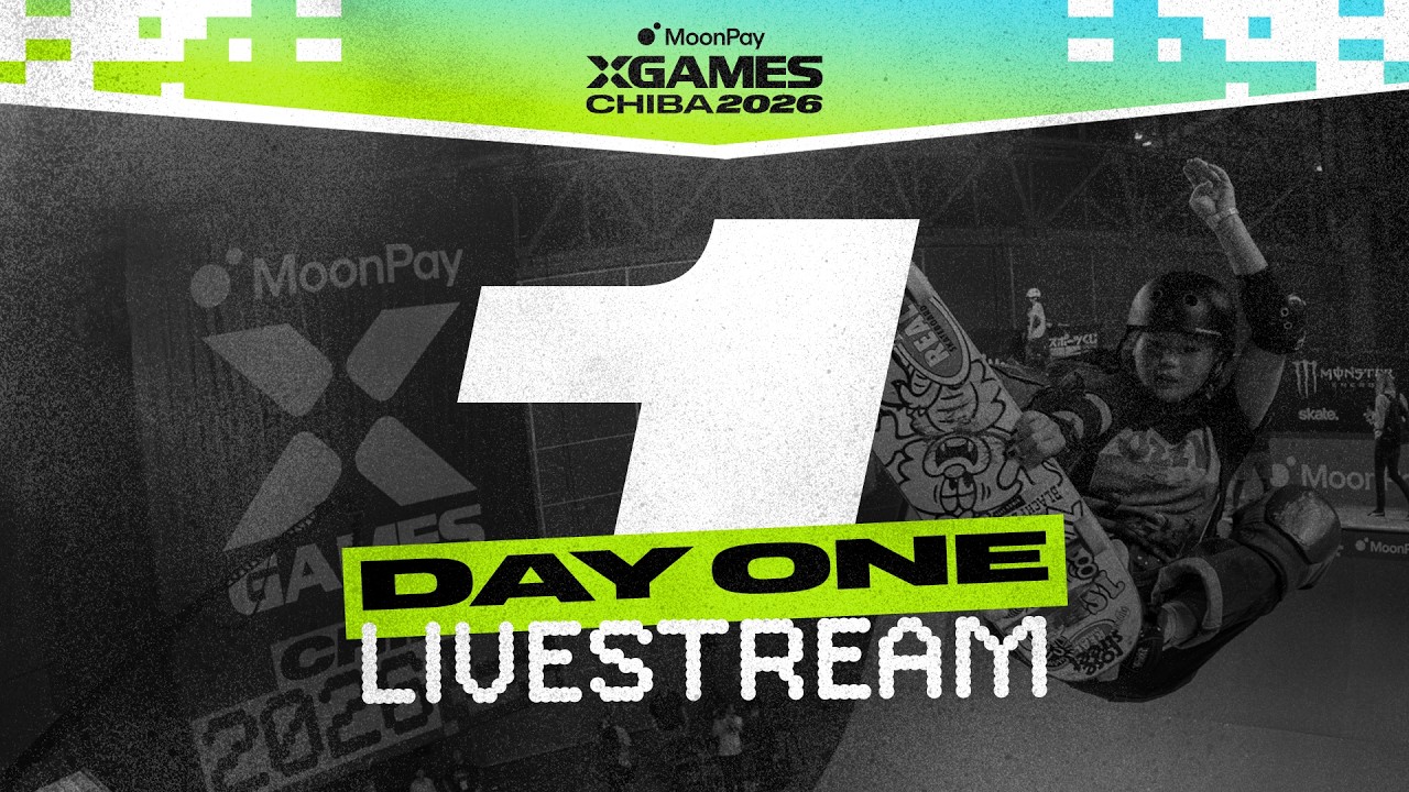 MoonPay X Games Chiba 2026 | Day 1 Livestream