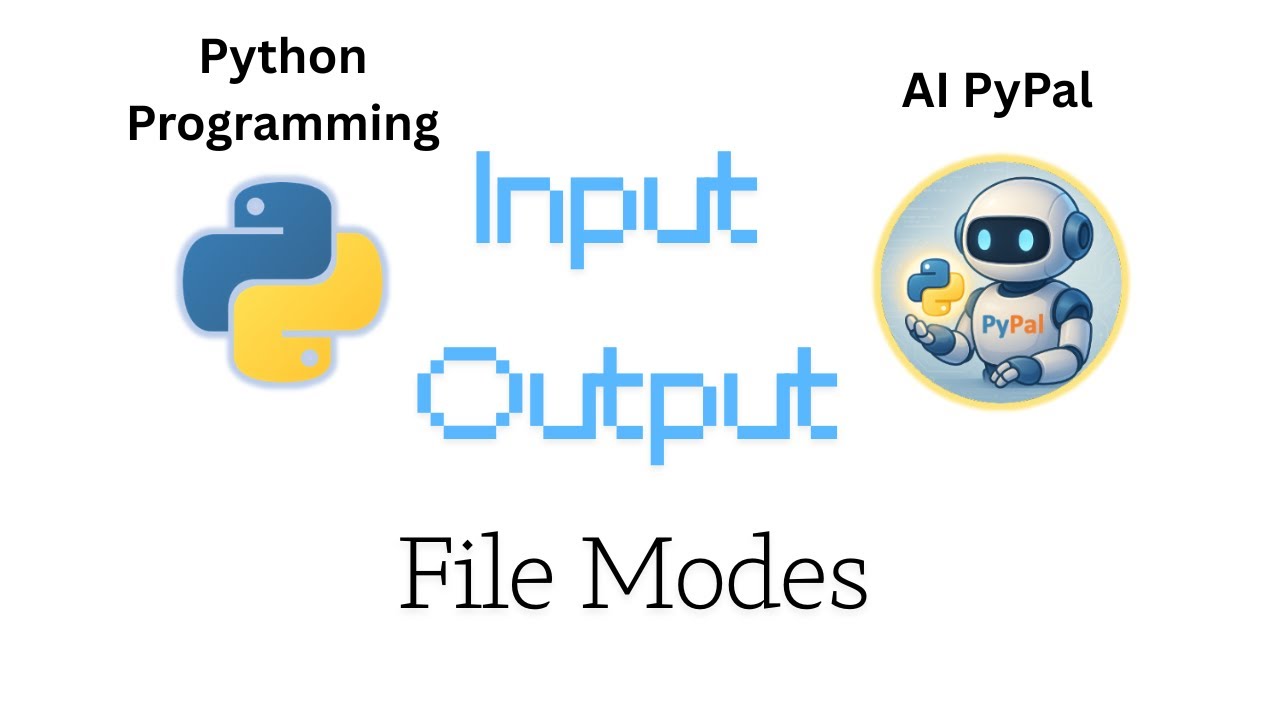 100. Python File Modes in open function. - YouTube