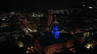 Tennessee State Capitol Lights for Veterans Day