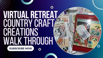 Virtual Retreat Walk Through || Country Craft Creations || Come Check It Out!!