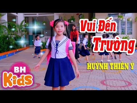 Video Vui Đến Trường ♫ Huỳnh Thiên Ý ♫ Nhạc Thiếu Nhi Vui... - youtube