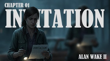 Alan Wake 2 PS5 2025 Walkthrough Gameplay "Chapter 1 INVITATION"  A New Nightmare Begins! (4K 60FPS)