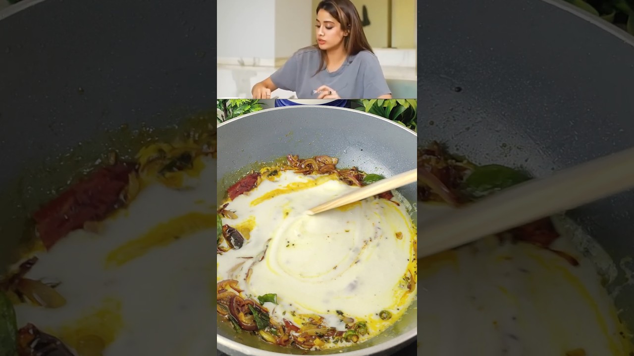 Janhvi Kapoor favourite dahi tadka recipe 
