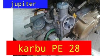 Cara Setting Karbu Pe 28 Di Jupiter Z