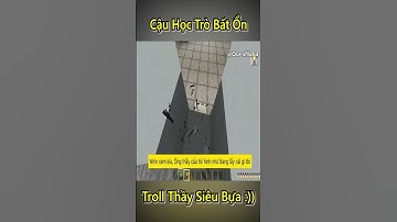 Anh Đen Xì Xì Troll Minecraft Thầy Giáo Bất Lực 🤣 - Tập 8 #shorts