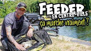Pêche au Feeder en centre-ville, ça marche vraiment ?