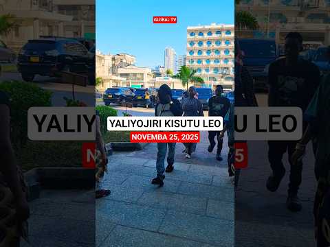 YALIYOJIRI KISUTU LEO NOV 25 2025 Breaking Uhaini Kisutu Shorts