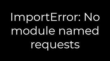 Python :ImportError: No module named requests(5solution)
