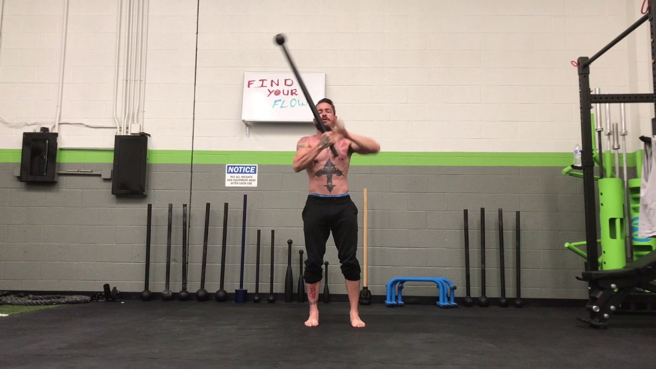 ONNIT Academy steel Mace Flow YouTube