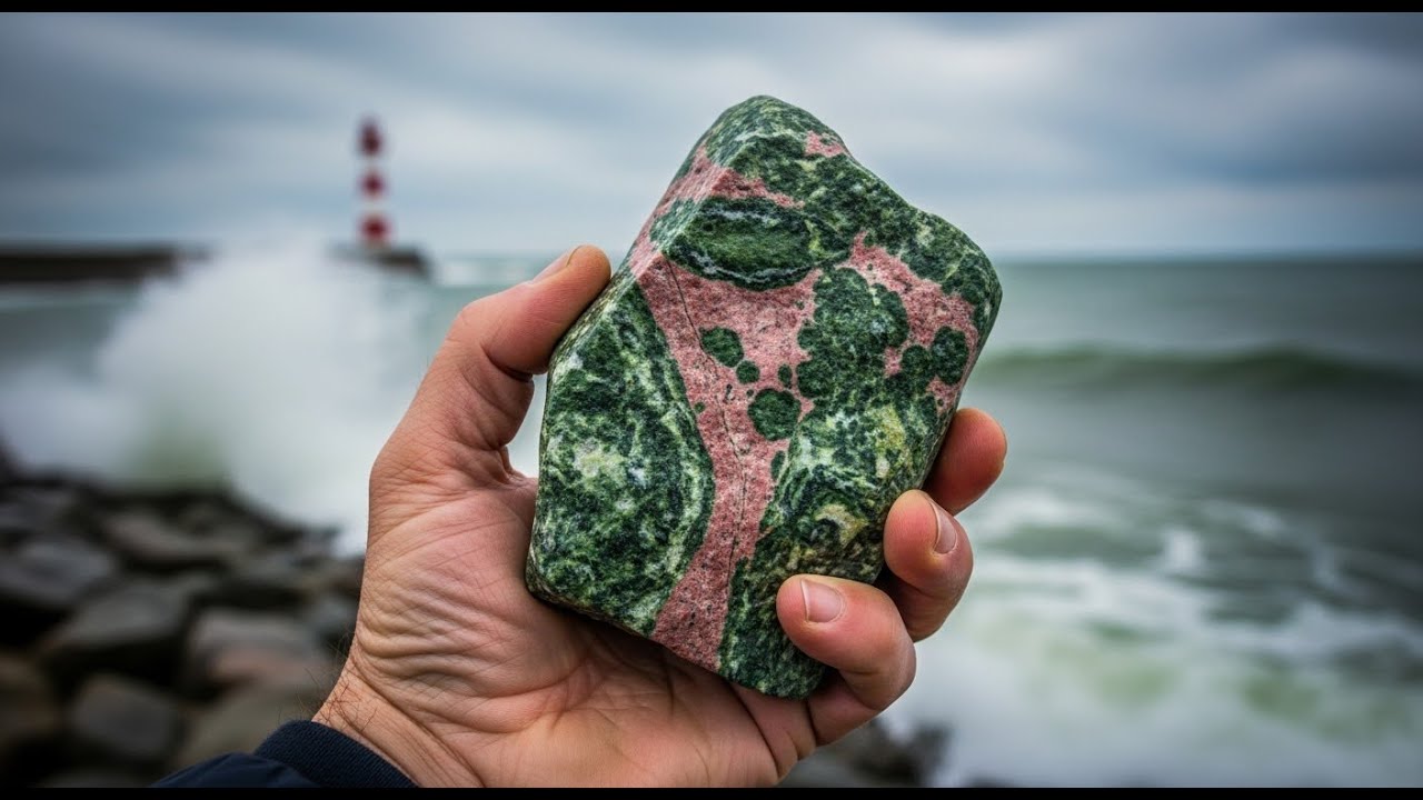 Ostsee Mineralien sammeln – Unakit, Epidot, Ostsee Jade & mehr entdecken!