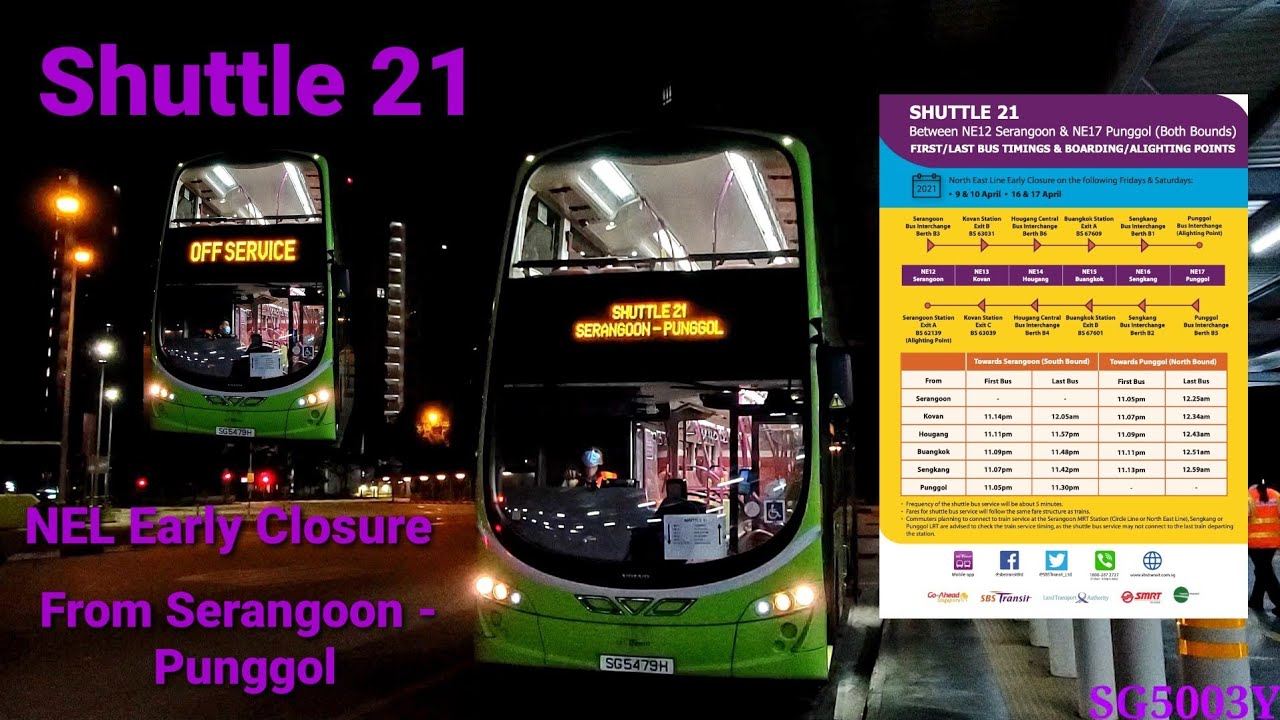 SBST Bus Services Shuttle 21 [Volvo B9TL (Wright Eclipse Gemini 2) (Batch 4)] Joyride