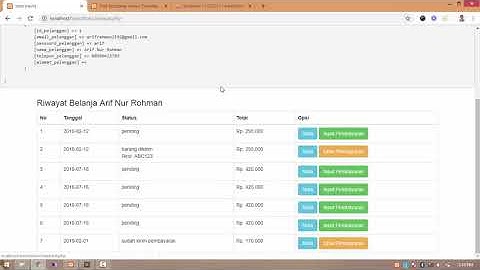 Tutorial Membuat Toko Online PHP dan MySQLI - 26 lihat pembayaran pelanggan