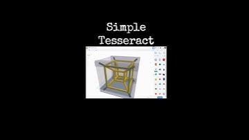 TinkerCAD Tips!  Simple Tesseract Design.             #tinkercad #caddesign #3dprintable #3dprinting