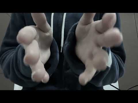 フェイスマッサージハンドムーブメント&コスメのネイルタッピング音 ASMR/Hand Movements/Nail Tapping Sounds/音フェチ